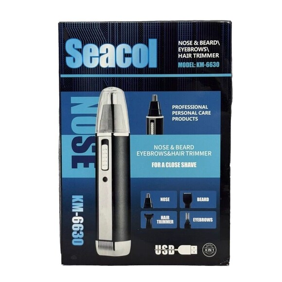 Seacol Nose Beard Eyebrow Hair Trimmer USB‎ - Picture 1 of 5